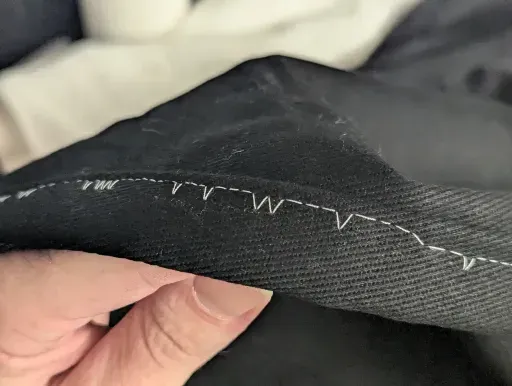 sewing error